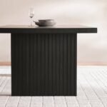 Ensemble de salle à manger 1+8 en bois massif – Image 2