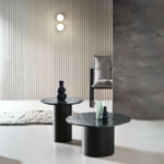 Table basse I-Dareen Moderne en verre et métal – Image 7