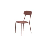 Chaise extérieur Edena Structure en métal peint