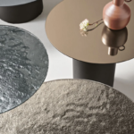 Table basse I-Dareen Moderne en verre et métal – Image 6