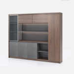 Bibliothèque Orvess Meuble bureau multifonction – Image 2