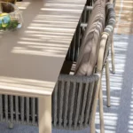 Fauteuil Extérieur Tressia Empilable en Corde – Image 4