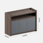 Bahut EcoLine Rangement moderne en bois – Image 4