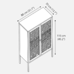 Rangement Xaltivia Meuble de rangement en frêne – Image 3