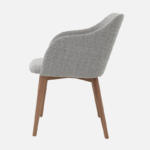 Chaise Cora Restauration en Tissu – Image 3