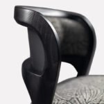 Tabouret haut Quella – Bois massif – Image 4