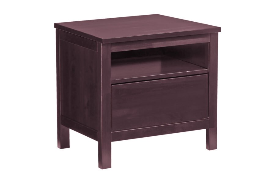 Wooden furniture isolated on white