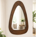 Miroir mural en bois – Image 3