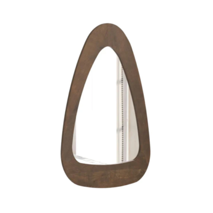 Miroir mural en bois
