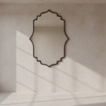 Miroir mural Aura Arabesque en bois – Image 4