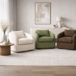 Fauteuil pivotant ORION – Design épuré – Image 2