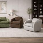 Fauteuil pivotant ORION – Design épuré – Image 3