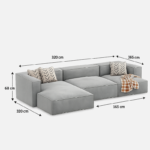 Canapé "KEOPS" modulable salon moderne – Image 6