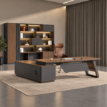 Bureau de Direction IMPÉRIAL en bois et métal