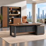 Bureau Opératif NEXA en bois et métal
